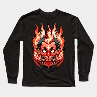 Japanese demon Long Sleeve T-Shirt